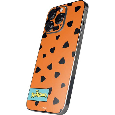 The Flinstones Fred Flintstone Outfit Pattern iPhone 13 Pro Max Skin