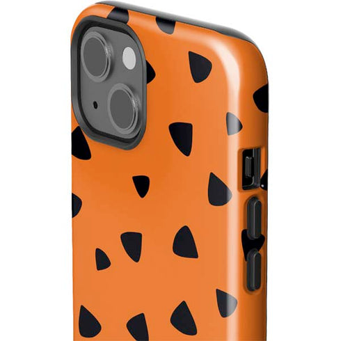 The Flinstones Fred Flintstone Outfit Pattern iPhone 15 Plus Impact Case