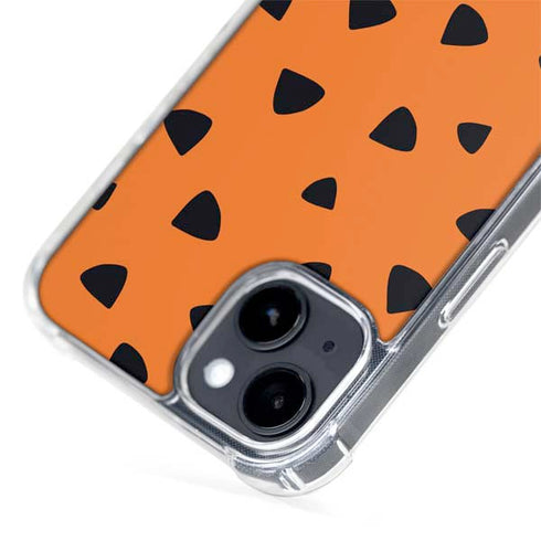 The Flinstones Fred Flintstone Outfit Pattern iPhone 15 Plus MagSafe Case