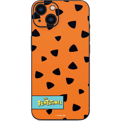 The Flinstones Fred Flintstone Outfit Pattern iPhone 15 Plus Skin
