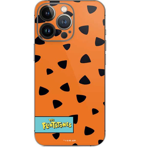 The Flinstones Fred Flintstone Outfit Pattern iPhone 14 Pro Skin