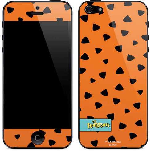 The Flinstones Fred Flintstone Outfit Pattern iPhone 5/5s/5SE Skin