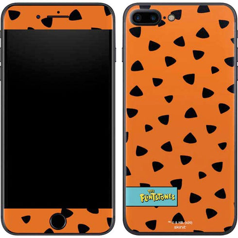 The Flinstones Fred Flintstone Outfit Pattern iPhone 8 Plus Skin