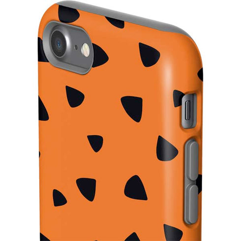The Flinstones Fred Flintstone Outfit Pattern iPhone SE (2nd & 3rd Gen) Pro Case