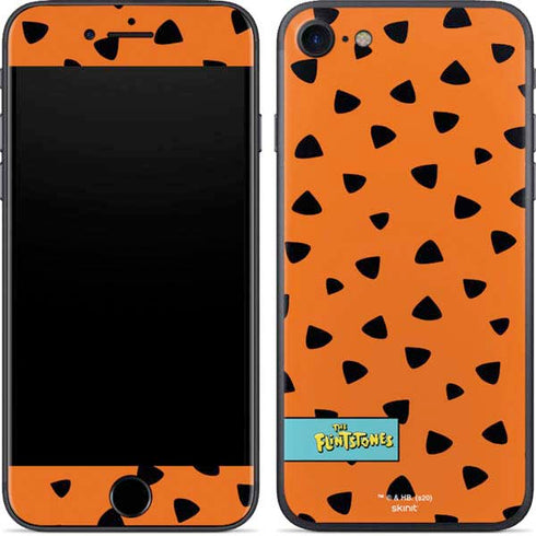The Flinstones Fred Flintstone Outfit Pattern iPhone SE (2nd & 3rd Gen) Skin