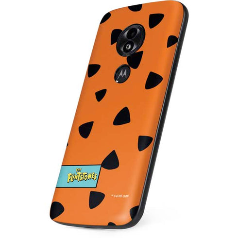The Flinstones Fred Flintstone Outfit Pattern Moto E5 Play Skin
