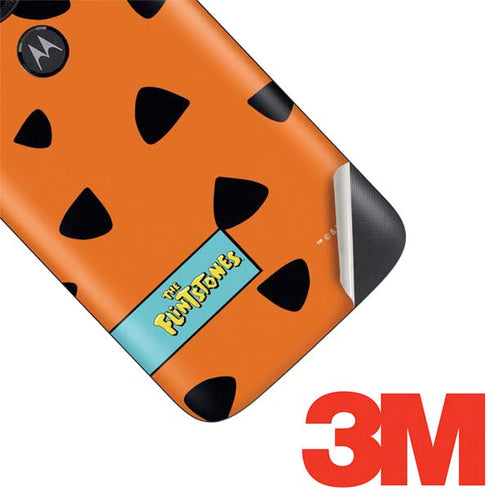 The Flinstones Fred Flintstone Outfit Pattern Moto E5 Play Skin