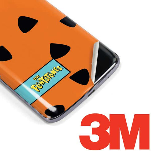 The Flinstones Fred Flintstone Outfit Pattern Moto E5 Plus Skin
