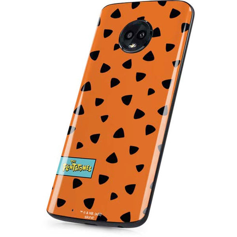 The Flinstones Fred Flintstone Outfit Pattern Moto G6 Skin