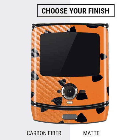 The Flinstones Fred Flintstone Outfit Pattern Motorola RAZR Skin