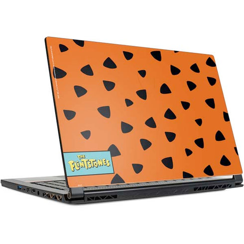 The Flinstones Fred Flintstone Outfit Pattern MSI GS65 Stealth Laptop Skin