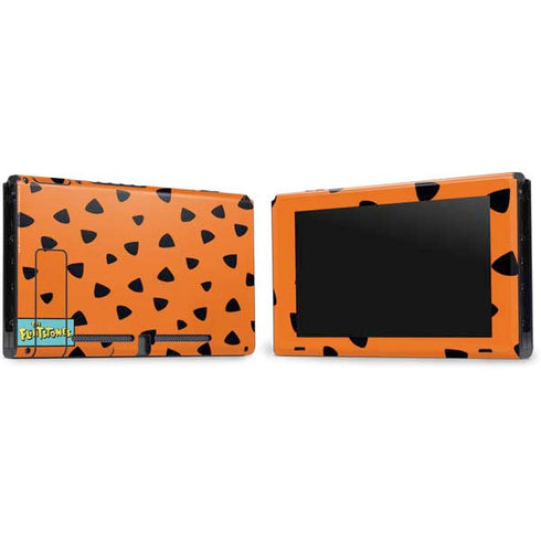 The Flinstones Fred Flintstone Outfit Pattern Nintendo Switch Bundle Skin