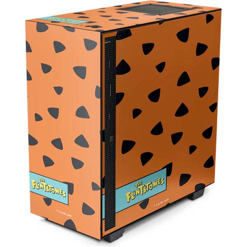 The Flinstones Fred Flintstone Outfit Pattern NZXT H510 Compact ATX Mid-Tower Case Skin