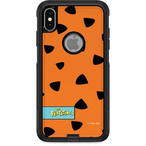 The Flinstones Fred Flintstone Outfit Pattern Otterbox Commuter iPhone Skin