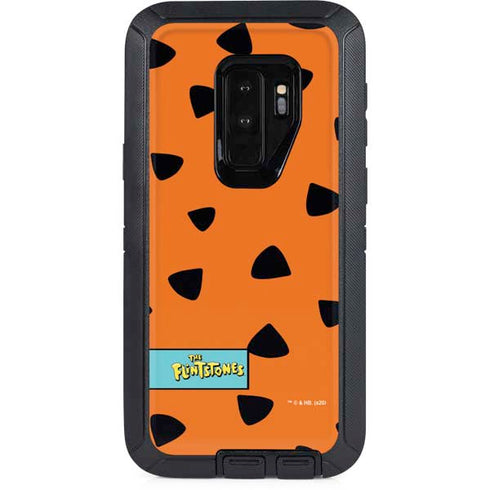 The Flinstones Fred Flintstone Outfit Pattern Otterbox Defender Galaxy Skin
