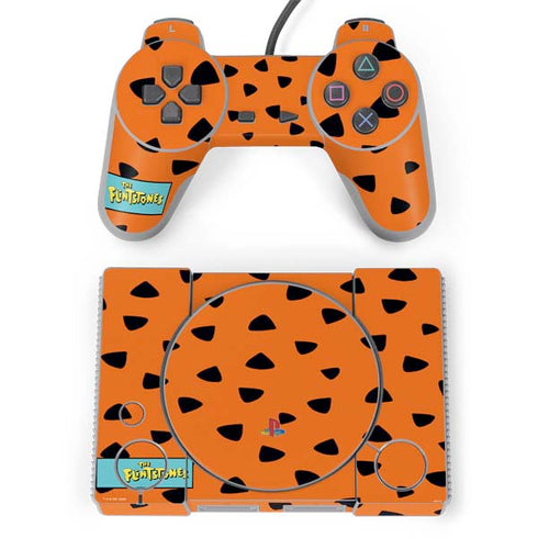 The Flinstones Fred Flintstone Outfit Pattern PlayStation Classic Bundle Skin
