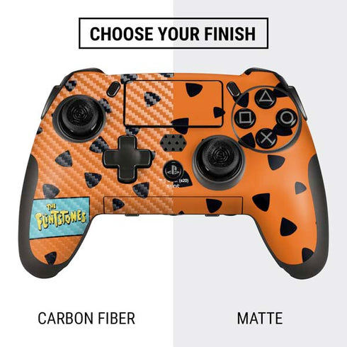 The Flinstones Fred Flintstone Outfit Pattern PlayStation Scuf Vantage 2 Controller Skin