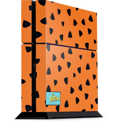 The Flinstones Fred Flintstone Outfit Pattern PS4 Console Skin