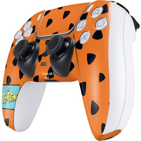 The Flinstones Fred Flintstone Outfit Pattern PS5 Controller Skin