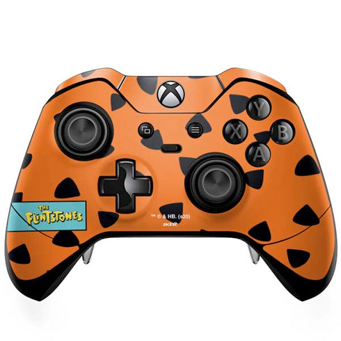 The Flinstones Fred Flintstone Outfit Pattern Xbox One Elite Controller Skin
