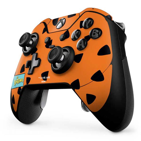 The Flinstones Fred Flintstone Outfit Pattern Xbox One Elite Controller Skin