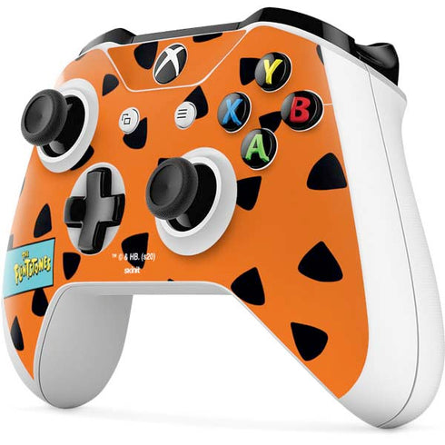The Flinstones Fred Flintstone Outfit Pattern Xbox One S All-Digital Edition Bundle Skin