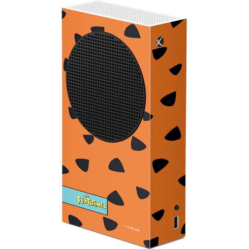 The Flinstones Fred Flintstone Outfit Pattern Xbox Series S Console Skin