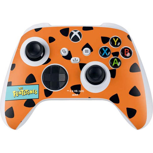 The Flinstones Fred Flintstone Outfit Pattern Xbox Series S Controller Skin