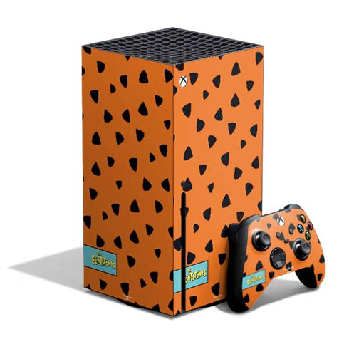 The Flinstones Fred Flintstone Outfit Pattern Xbox Series X Bundle Skin