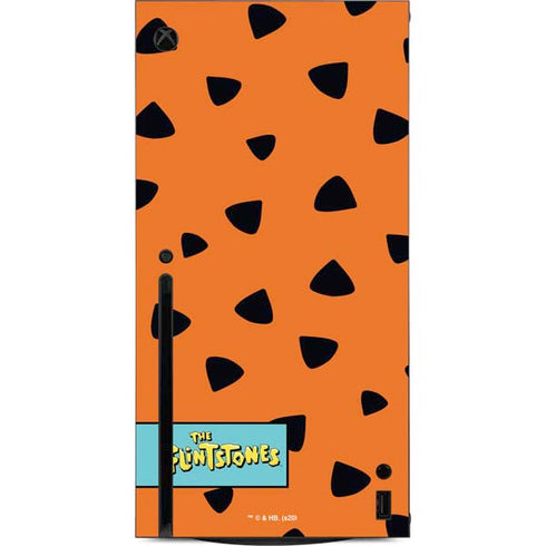 The Flinstones Fred Flintstone Outfit Pattern Xbox Series X Console Skin