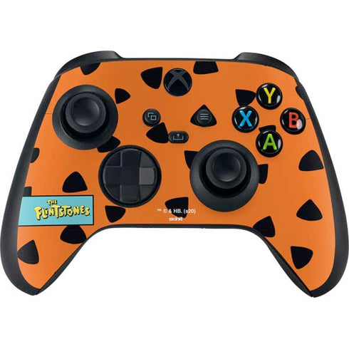 The Flinstones Fred Flintstone Outfit Pattern Xbox Series X Controller Skin