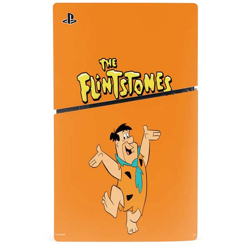 The Flinstones Fred Flintstone PS5 Slim Digital Edition Bundle Skin