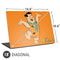 The Flinstones Fred Flintstone Universal Laptop 18in (14.6 x 10.6in) Skin