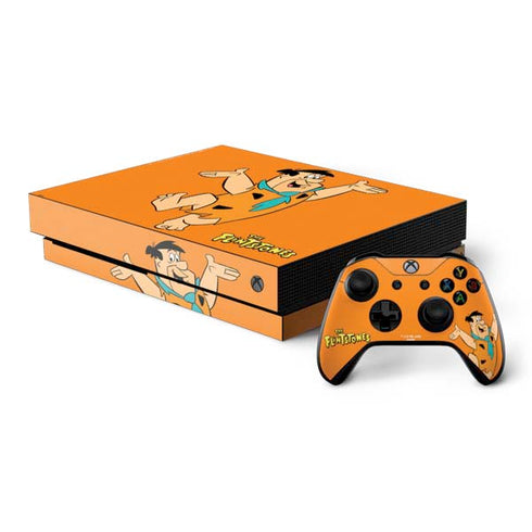 The Flinstones Fred Flintstone Xbox One X Bundle Skin