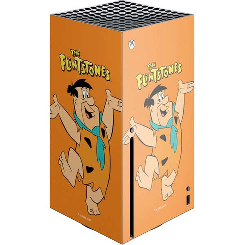 The Flinstones Fred Flintstone Xbox Series X Console Skin