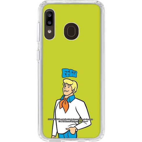 Scooby Doo Fred Galaxy A20 Clear Case