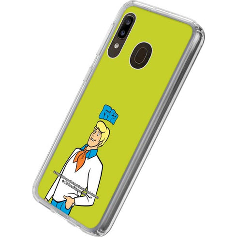 Scooby Doo Fred Galaxy A20 Clear Case