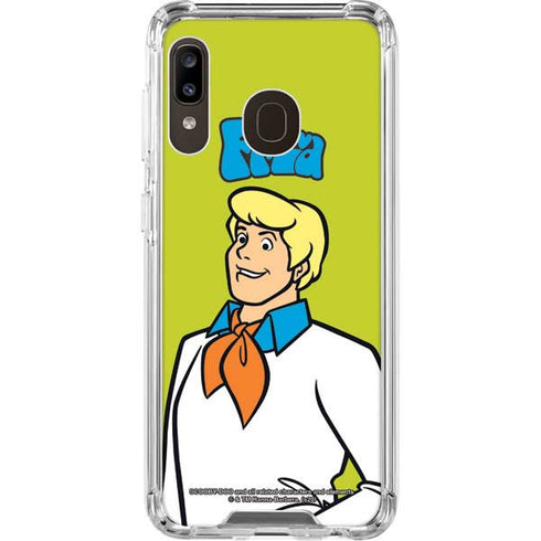 Scooby Doo Fred Galaxy A30 Clear Case