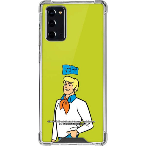 Scooby Doo Fred Galaxy Note20 5G Clear Case
