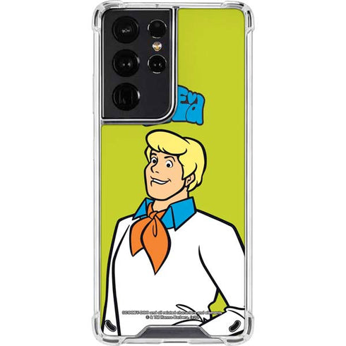 Scooby Doo Fred Galaxy S21 Ultra 5G Clear Case