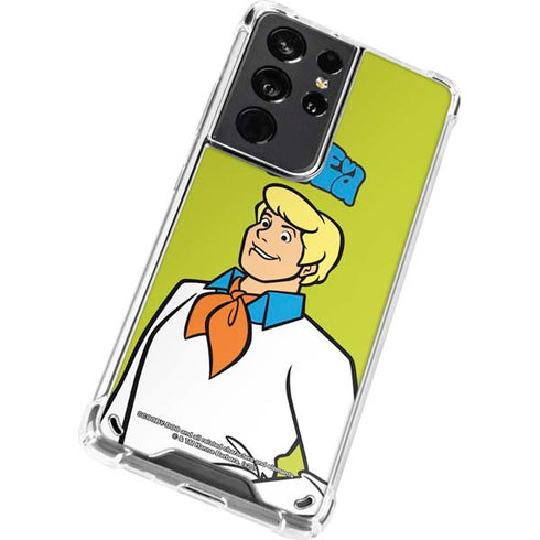 Scooby Doo Fred Galaxy S21 Ultra 5G Clear Case