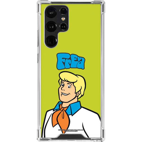 Scooby Doo Fred Galaxy S24 Ultra Clear Case