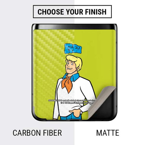 Scooby Doo Fred Galaxy Z Flip Skin
