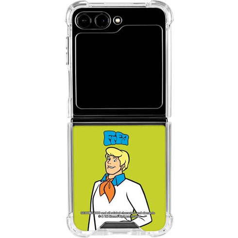 Scooby Doo Fred Galaxy Z Flip5 5G Clear Case