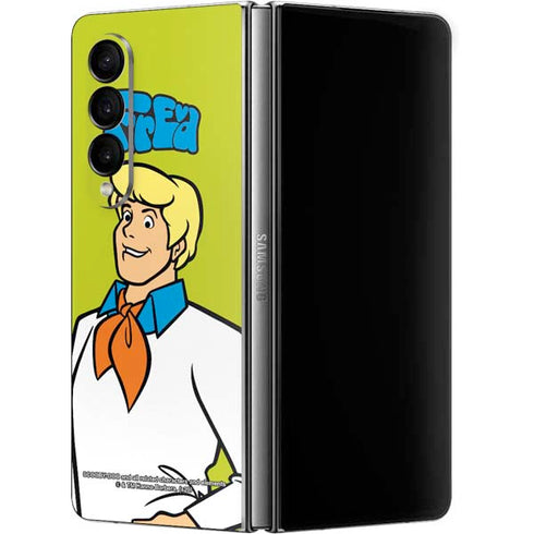 Scooby Doo Fred Galaxy Z Fold4 5G Skin