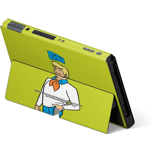Scooby Doo Fred Nintendo Switch OLED (2021) Skin
