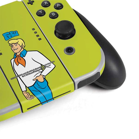 Scooby Doo Fred Nintendo Switch OLED (2021) Skin