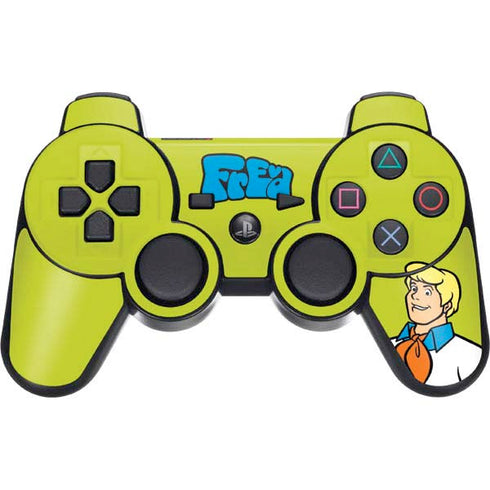 Scooby Doo Fred PS3 Dual Shock wireless controller Skin