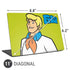 Scooby Doo Fred Universal Laptop 11in (8.8 x 6.2in) Skin