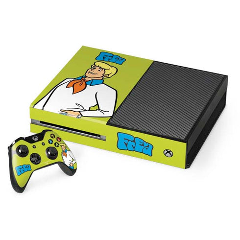 Scooby Doo Fred Xbox One Console and Controller Bundle Skin